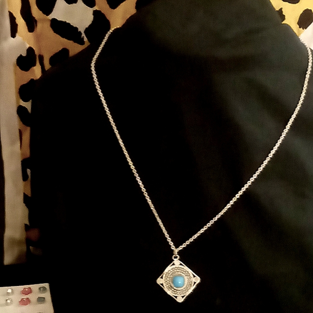 Silver necklace
